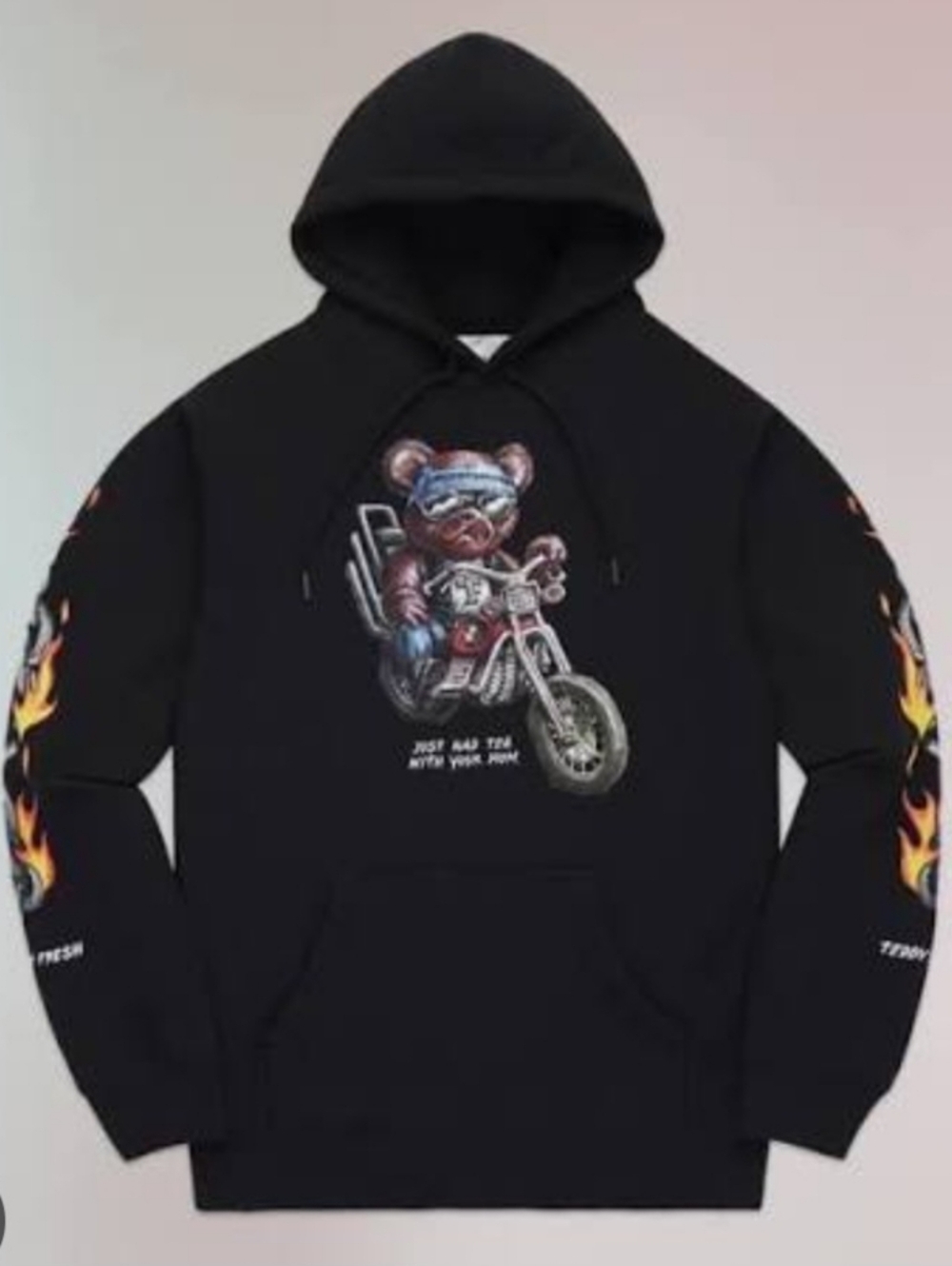 Teddy Fresh "Tea With Your Mom" Biker Hoodie (2021)